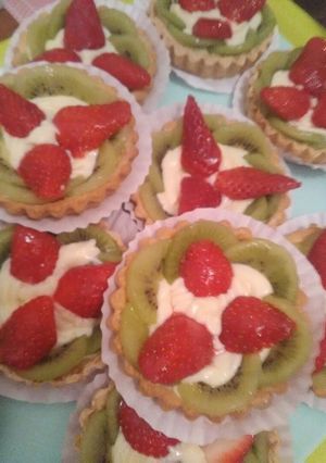 صورة لوصفة تارتولات بكريمة الكاسترد