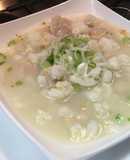 Menudo Sonorense con grano y Pata