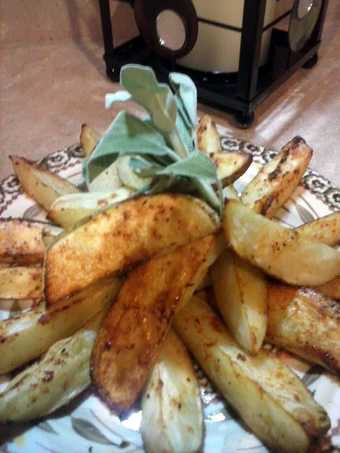 Recipe Roasted potato wedges the Can Spoil the Tongue You can take Joss in your mouth