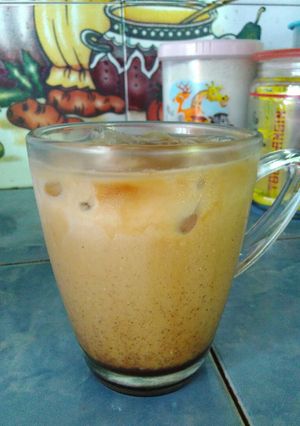 Foto resep Ice Coffee Milk with Palm Sugar