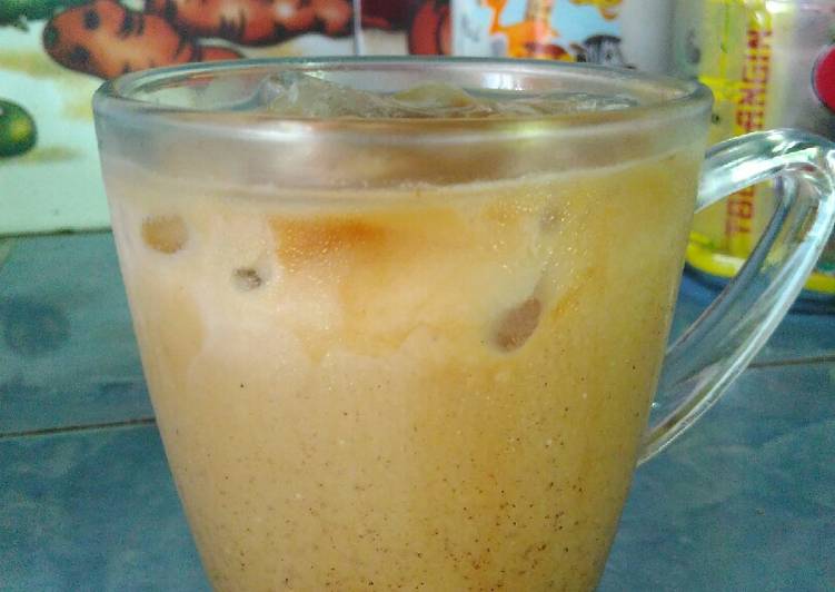 Ice Coffee Milk with Palm Sugar