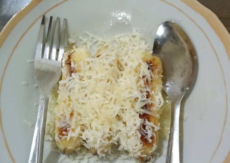 Pisang keju susu π