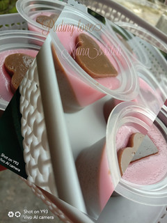 Foto resep Puding coklat strawbery love