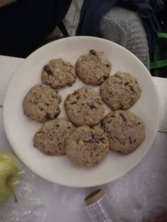 Csokis-diós keksz recept fotója