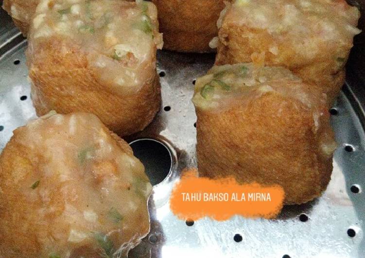 Tahu bakso sederhana