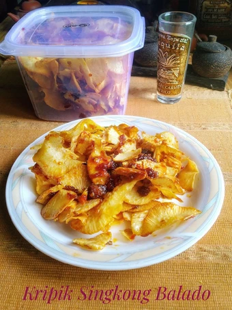 Langkah Mudah untuk Menyiapkan Resep Kripik Singkong Balado yang Lezat Sekali Anti Ribet, Lezat Sekali