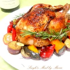 A picture of Authentic Roast Chicken.