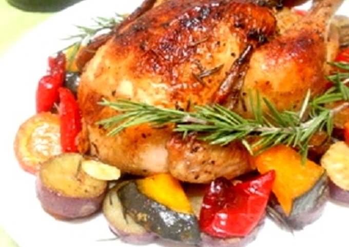 Recipe of Perfect Authentic Roast Chicken