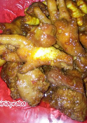 Foto resep Ati Ampela Ceker Pedas Manis