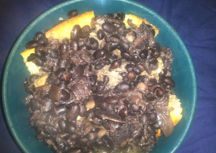 Recipe of Ultimate Black Beans & Cornbread