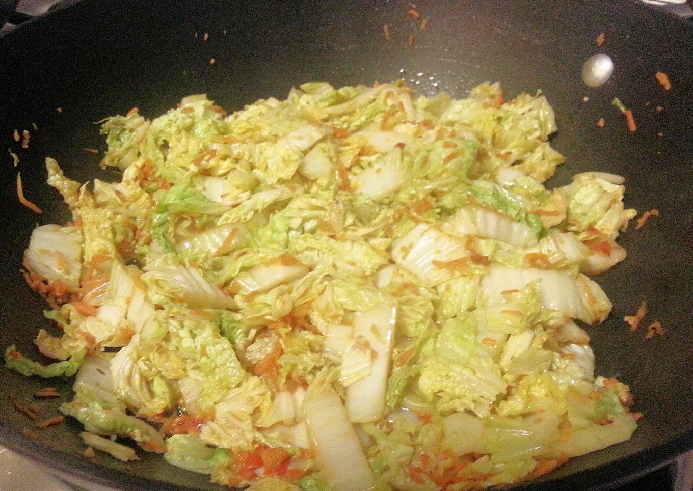Leah's Napa Cabbage Stir Fry