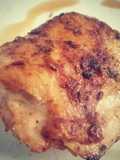 Lemon lavender chicken thighs