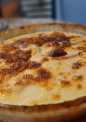 Una foto de Papas a la crema