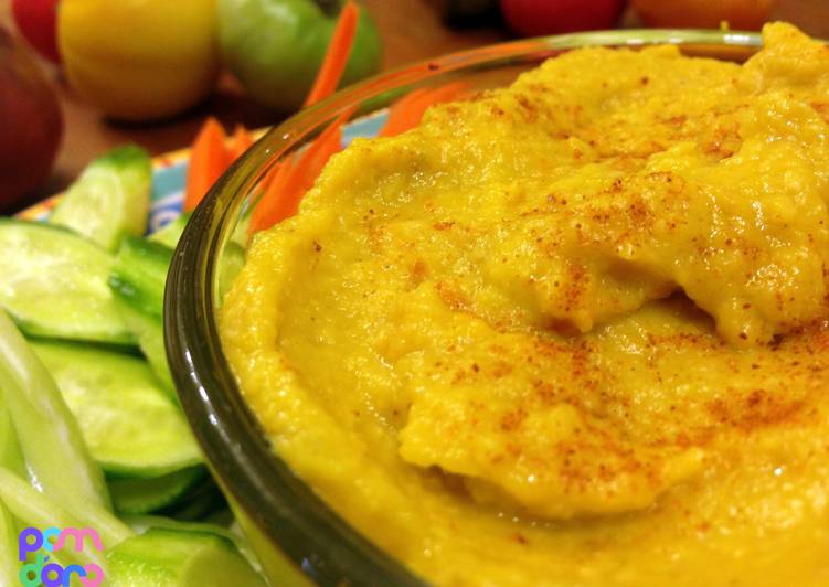 Simple Way to Prepare Homemade Grilled Vegetable Hummus