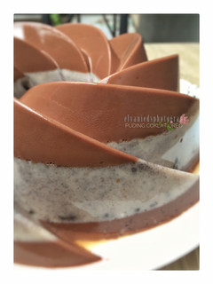 Foto resep Puding coklat oreo