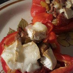 A picture of OMG Stuffed Peppers.