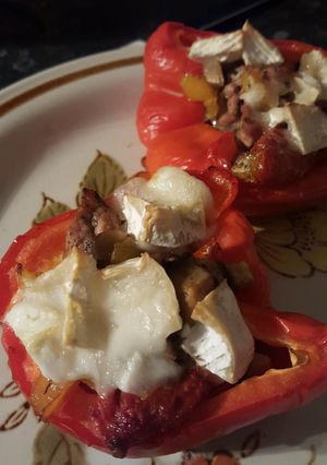 A picture of OMG Stuffed Peppers.