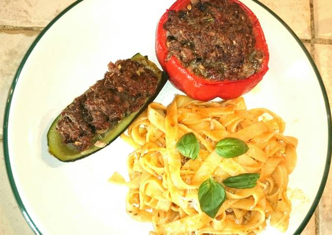 Recipe of Bobby Flay stuffed vegetables