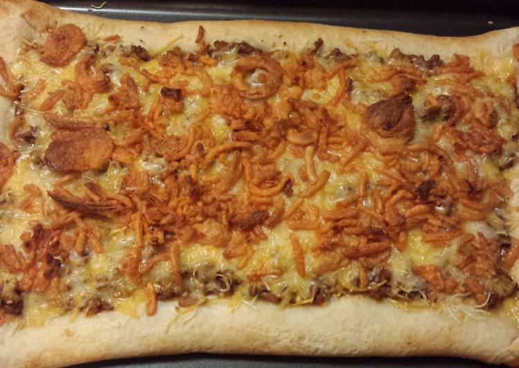 Recipe of Favorite Sloppy Joe Pizza (stuffed crust)