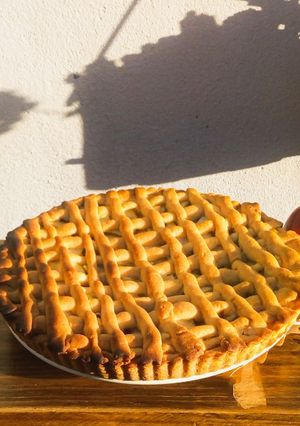 Una foto de Tarta de manzanas🍎🍏