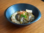 A picture of sardines simmered in soy sauce