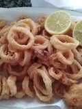 Frittura di calamari e baccalà in pastella