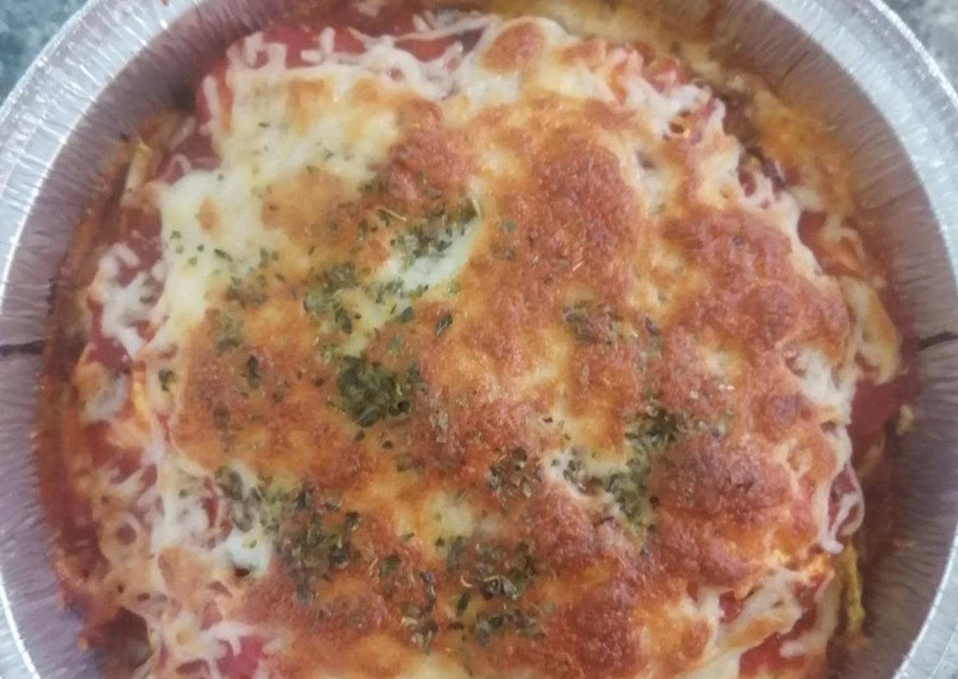 Lasaña de calabacín