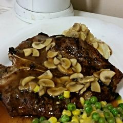 A picture of Mushroom sauce.