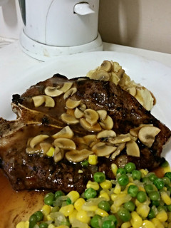 A picture of Mushroom sauce.