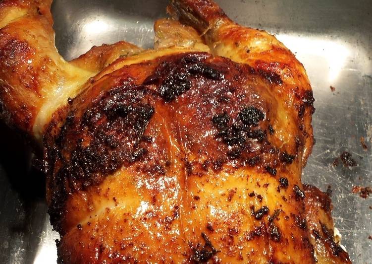 Steps to Make Any-night-of-the-week The Best Rotisserie Chicken by Chef Don