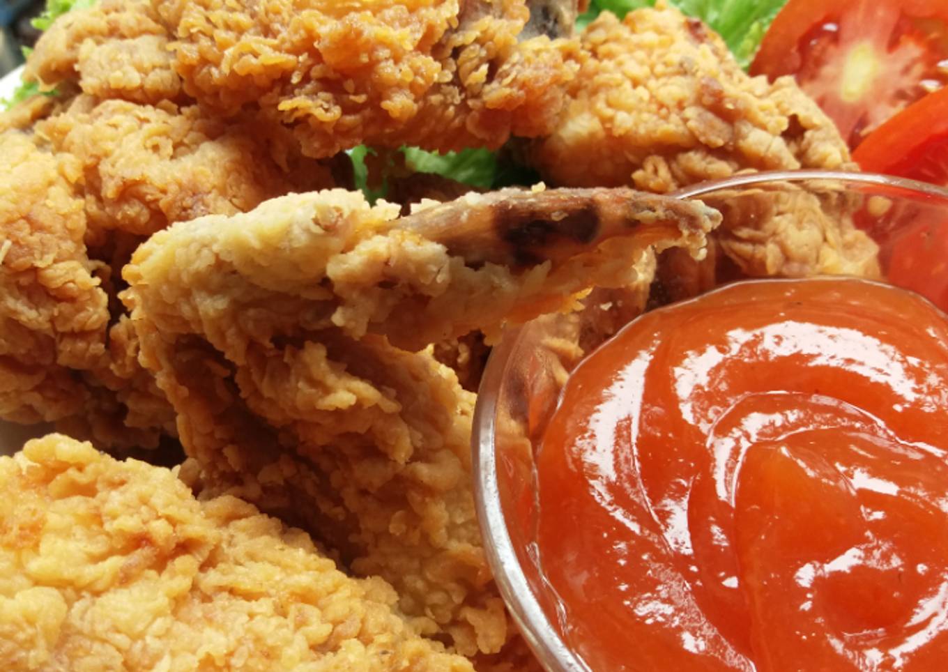 16.Fried chicken