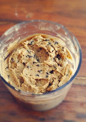 A picture of Chickpea "cookie dough".