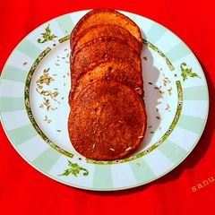 Wheat Jaggery Malpua A picture of Wheat Jaggery Malpua.