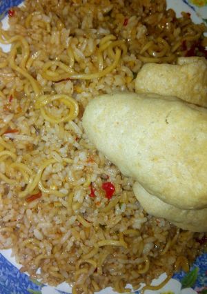 Foto resep Minas 'mie nasigoreng' mkanan trcpt disaat laper..😂