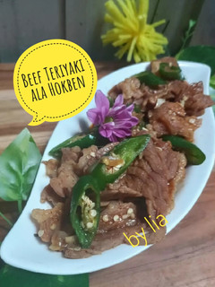 Foto resep Beef Teriyaki Ala Hokben