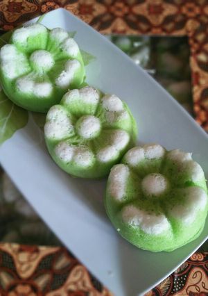 Foto resep Kue putu ayu