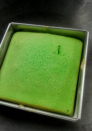 Foto resep Bolu panggang pandan