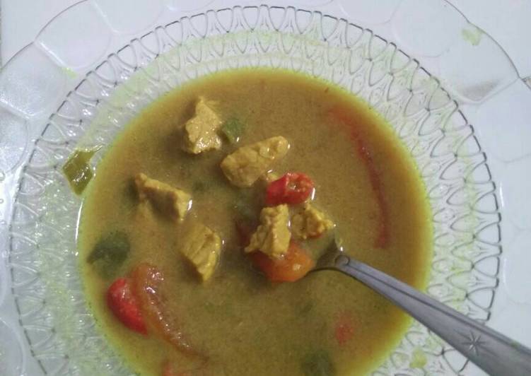 Resep Soto daging bumbu jadi ala Nita Chan, Enak