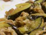 ginger eggplant stir fry