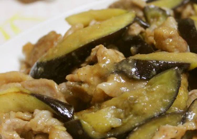 How to Prepare Any-night-of-the-week Pork and Eggplant Stir-Fry with Ginger and Miso