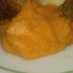 A picture of Mandys carrot and parsnip mash.