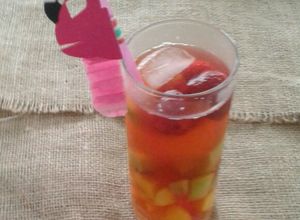 Una foto de Trago frutal