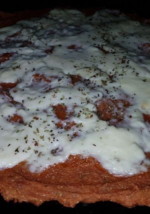 Una foto de Pizza de calabaza