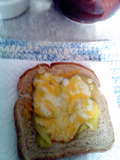 A picture of Pickle Cheese Bread.