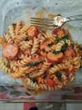 Lamb and sausage pasta