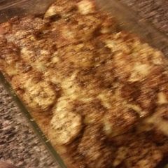 A picture of Banana Bread Pudding.