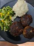 Chicken/turkey lime rissoles