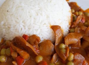 Una foto de Arroz con calamares (económico)