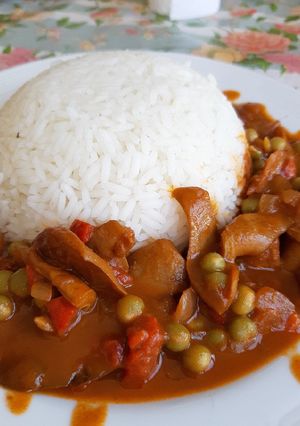 Una foto de Arroz con calamares (económico)