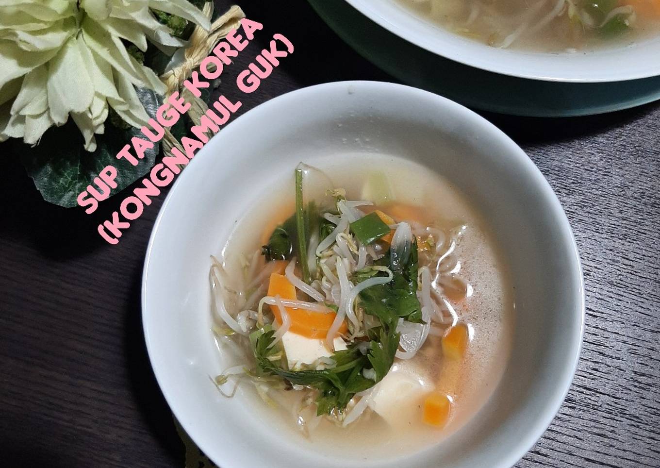 Sup Tauge Korea (Kongnamul Guk)
